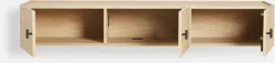 Meuble TV suspendu en chêne 150 cm Array - Woud