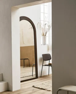 Miroir avec armature en fer rouille 100x203cm Falco - Nordal