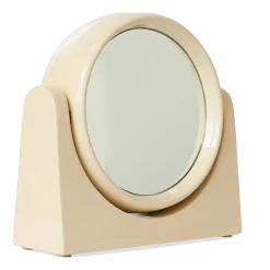 Miroir de coiffeuse crème 33x11x32cm - HKLIVING