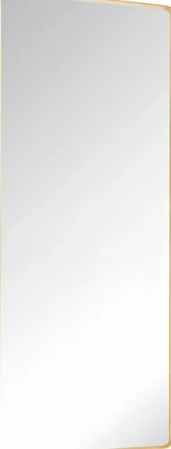 Miroir de sol 60 x 152 cm en laiton - Hübsch