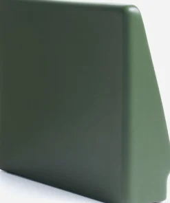Miroir de table en céramique kaki 30x22cm Lucarne - Moustache