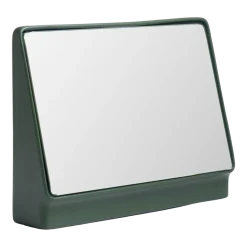 Miroir de table en céramique kaki 30x22cm Lucarne - Moustache