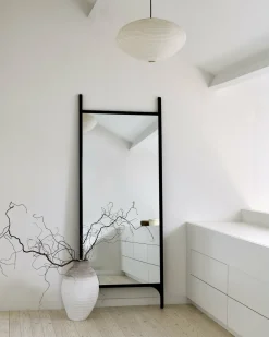 Miroir en acajou vernis 80 x 200 cm Pi - Ethnicraft Accessories