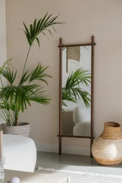 Miroir en bois de chêne marron 160x58cm Arden - The Cool Republic