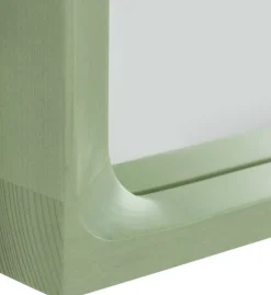 Miroir en bois laqué vert 170x61x5cm Arced - Muuto