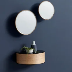 Miroir en chêne avec poignée Barb L - Woud