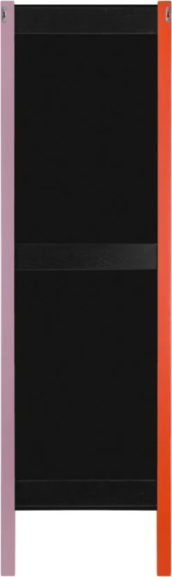 Miroir mural orange et violet 49x166cm Lun - Noo.ma