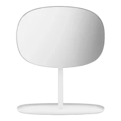 Miroir à poser en acier blanc Flip - Normann Copenhagen