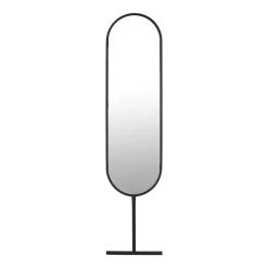 Miroir à poser en acier noir 165cm Tess - Zuiver
