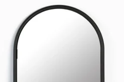 Miroir à poser en acier noir 165cm Tess - Zuiver