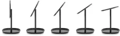 Miroir à poser en acier noir Flip - Normann Copenhagen