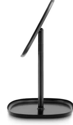 Miroir à poser en acier noir Flip - Normann Copenhagen