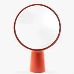 Miroir rouge en céramique 46,5cm Cyclope - Moustache