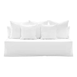 Module canapé déhoussable tissus lino bianco Ghost 38 - Gervasoni