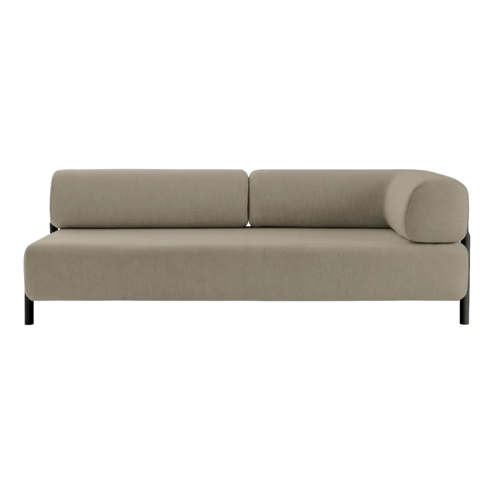 Module d'angle droit beige Palo - Hem