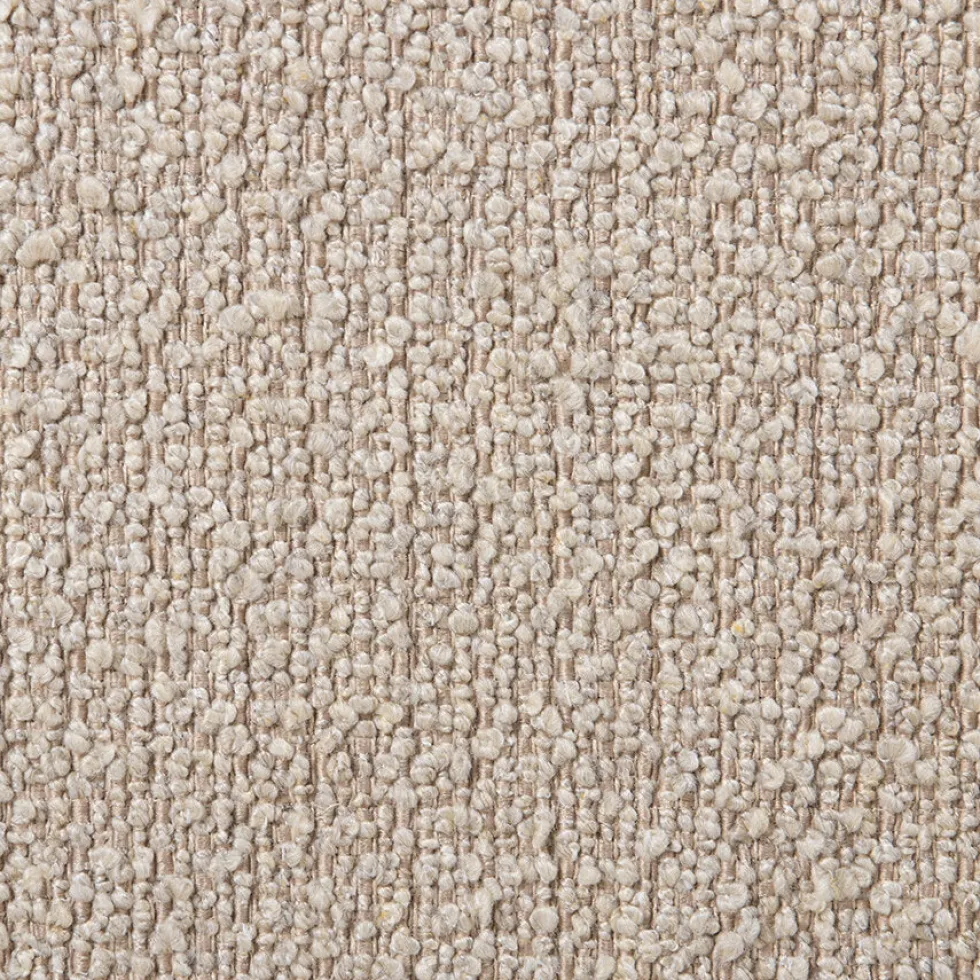 Module d'angle droit en bouclé taupe Jax - Hkliving