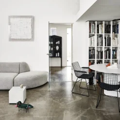 Module d'angle droit sneak gris clair Jax - Hkliving