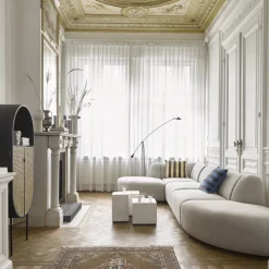 Module d'angle droit sneak gris clair Jax - Hkliving
