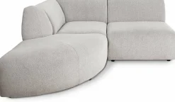 Module d'angle droit sneak gris clair Jax - Hkliving
