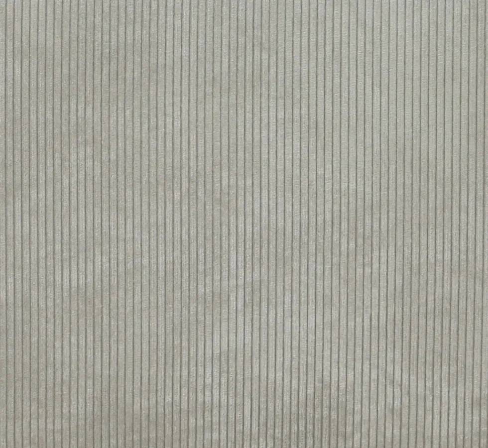 Module d'angle gauche en velours côtelé gris Vint - Hkliving
