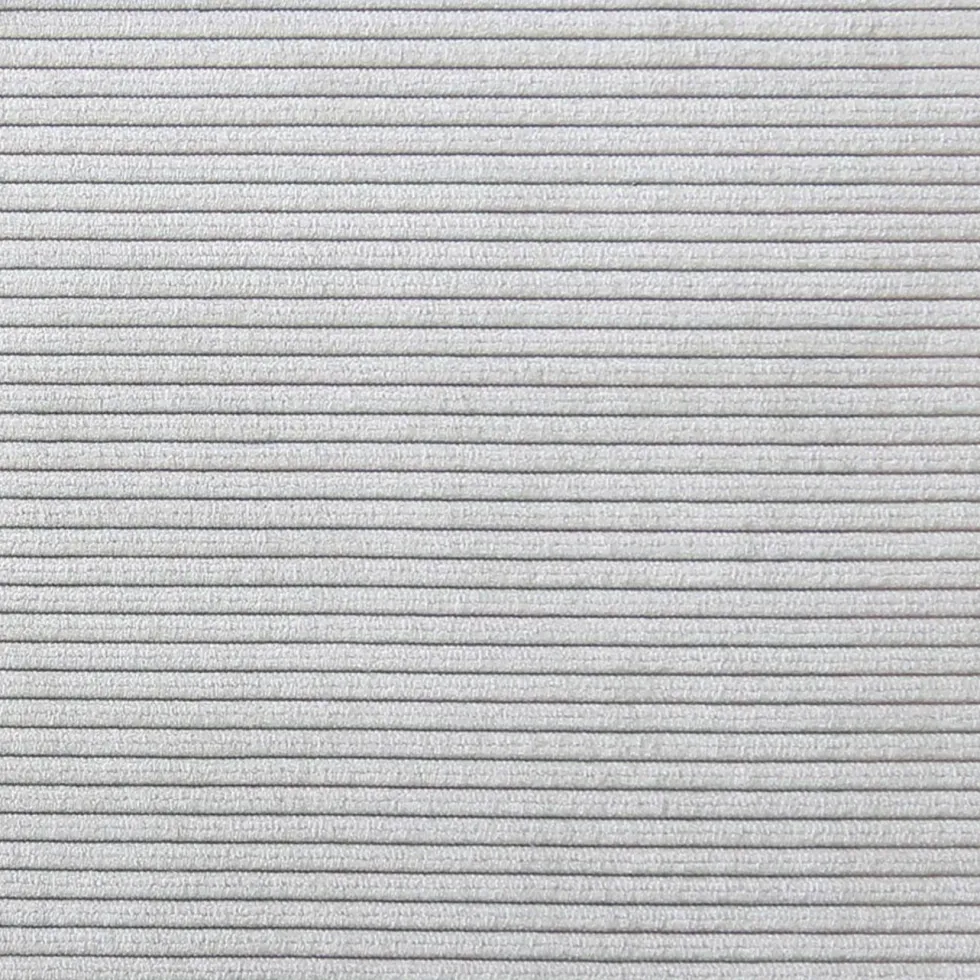 Module d'angle gauche en velours côtelé gris Vint - Hkliving