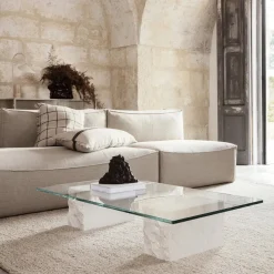 Module d'angle gauche L beige Catena - Ferm Living
