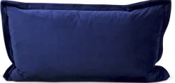 Module d'angle gauche lounge bleu Velvet - HANDVÄRK