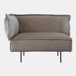 Module d'angle gauche lounge sable Velvet - HANDVÄRK