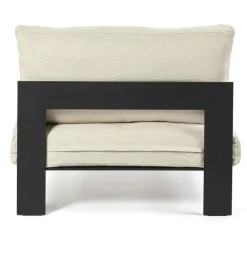 Module de canapé d'extérieur beige en aluminium - Serax
