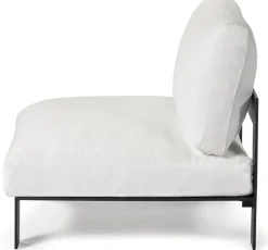 Module de canapé d'extérieur blanc en aluminium - Serax