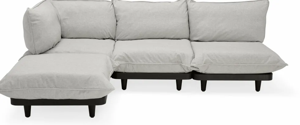 Module de canapé d’extérieur gris clair Paletti - Fatboy