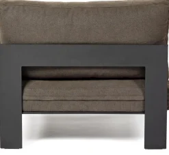 Module de canapé d'extérieur marron en aluminium - Serax