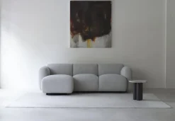 Module de canapé ouvert côté droit gris Swell modular sofa 340 - Normann Copenhagen