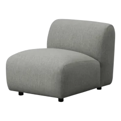Module de canapé ouvert côté droit gris Swell modular sofa 340 - Normann Copenhagen