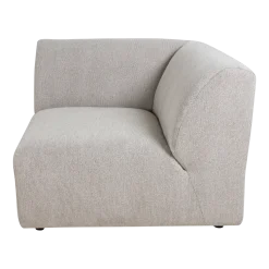 Module de fin angle droit sneak gris clair Jax - Hkliving