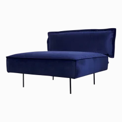 Module 1 place lounge bleu Velvet - HANDVÄRK