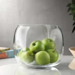 Mono Box Vase Large Clear - Nude Glass