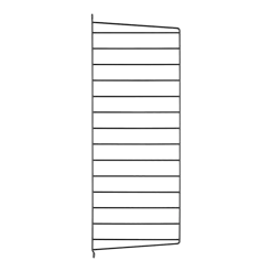 Montant noir à poser 30x115 cm - String furniture