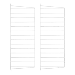2 Montants blancs à fixer 30x75 cm - String furniture