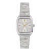 Montre en métal plissé et cadran argenté Nova argent - Laps