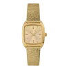 Montre en métal pépite et cadran doré Nova champagne - Laps