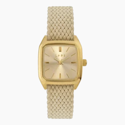 Montre en perlon champagne 14 mm Prima - Laps