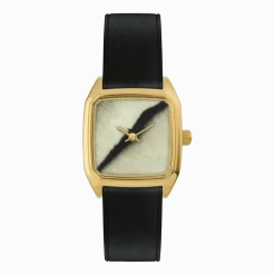 Montre noir Amherst et cadre doré Prima - Laps