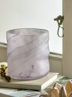 Moore Votive Verre violet - Bloomingville