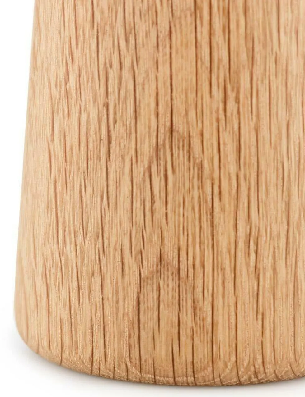 Moulin à poivre en chêne et marbre noir 18 cm Craft Oak/noir - Normann Copenhagen
