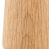 Moulin à sel en chêne naturel et marbre blanc 27 cm Craft Oak/blanc - Normann Copenhagen