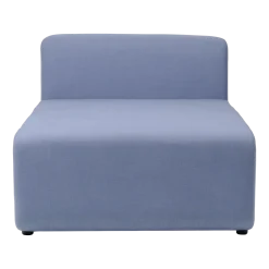 Méridienne en polyester bleu clair 90x170 cm Lagoon - Broste Copenhagen