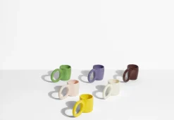 Mug en faïence citron 9 cm Donut - Petite Friture