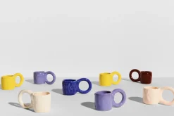 Mug en faïence citron 9 cm Donut - Petite Friture