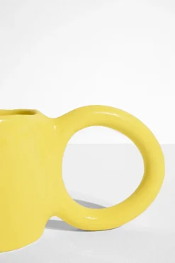Mug en faïence citron 9 cm Donut - Petite Friture